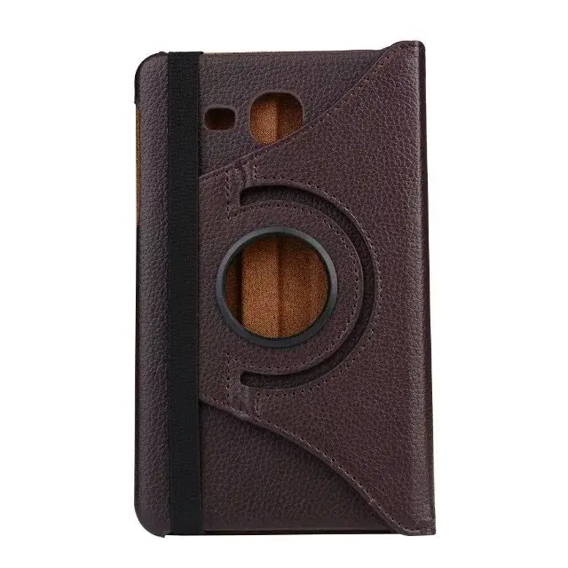 brown Funda Capa Tab A6 7,0 T285 чехол для samsung Galaxy Tab A 7,0 SM-T280 SM-T285 360 Вращающаяся подставка чехол для планшета - Цвет: brown