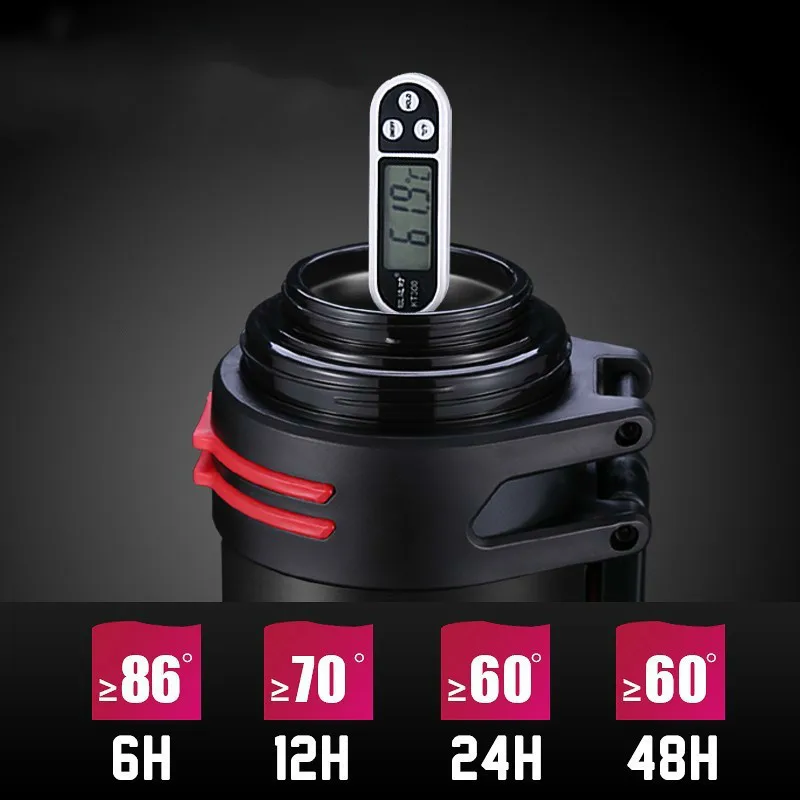 

2.2L Stainless Steel Insulated Thermos Bottle Travel Coffee Mugs Thermal Vaccum Water Bottle Thermal Mug