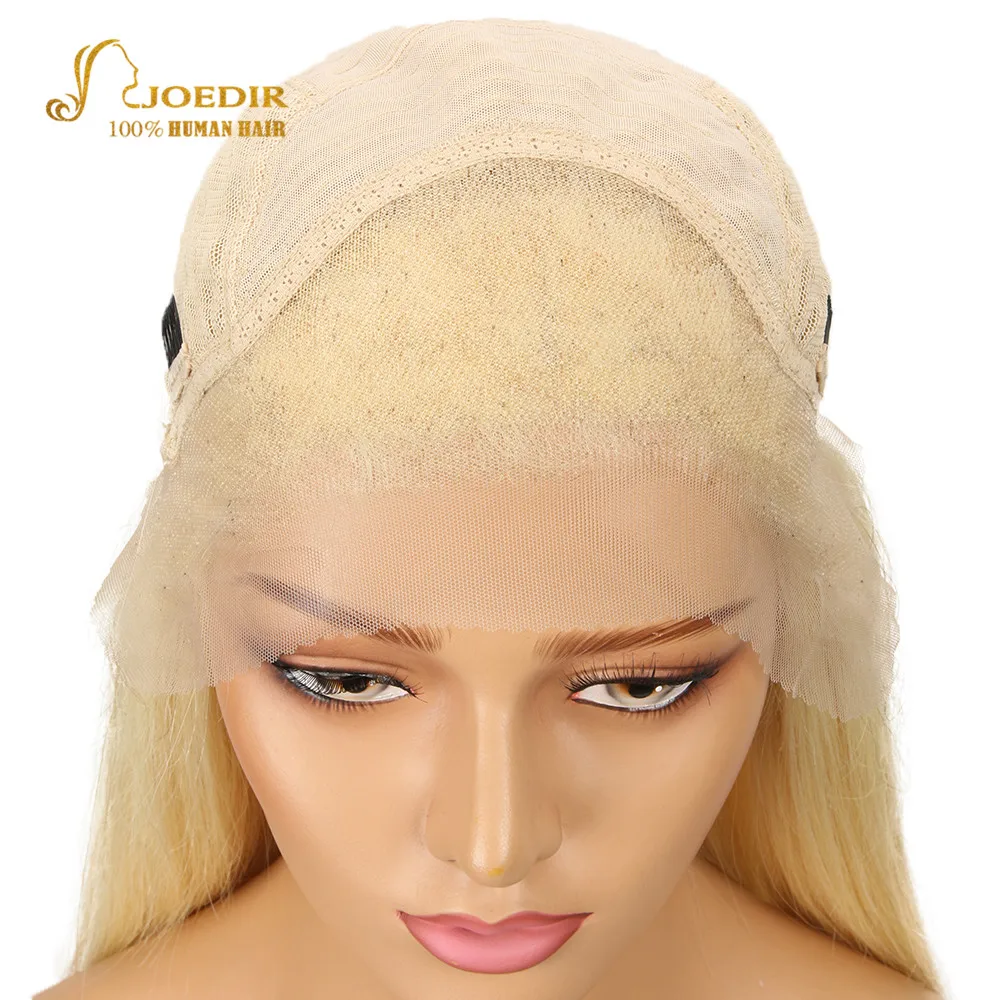 Парики из перуанских волос Joedir прямые парики на фронтальном шнурке 13*4