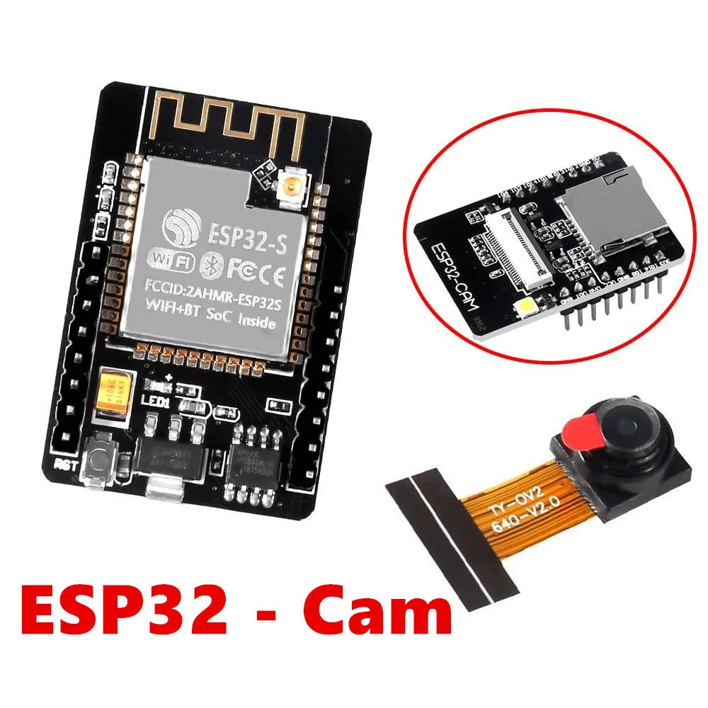 ESP32 Cam WiFi Bluetooth модуль камеры макетная плата с модулем OV2640|Аксессуары для