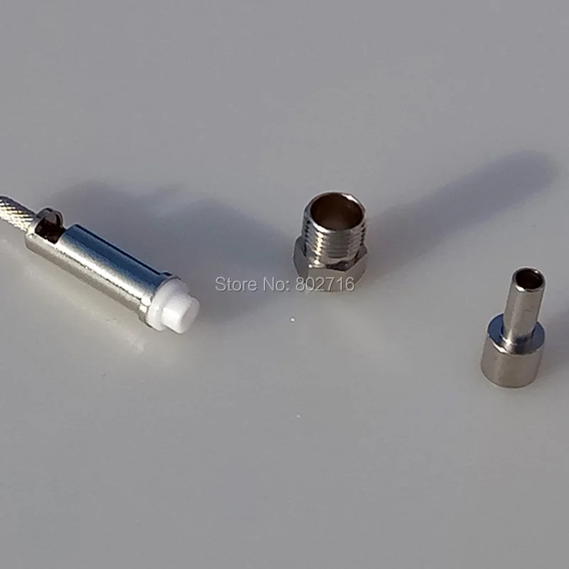 10 шт./лот FME Женский Джек РФ провода разъем адаптера для коаксиального кабеля RG316