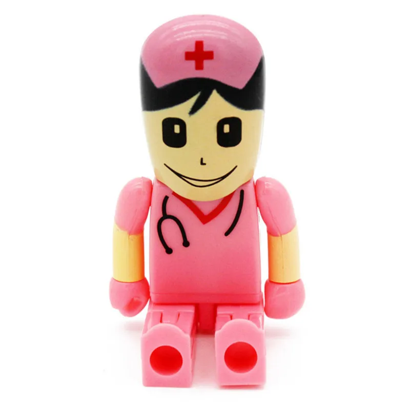 A JASTER Doctors USB 2,0 медсестры usb флэш-накопитель медицинская Флешка 4 ГБ 8 ГБ 16 ГБ 32 ГБ 64 Гб карта памяти подарок для больницы - Цвет: A