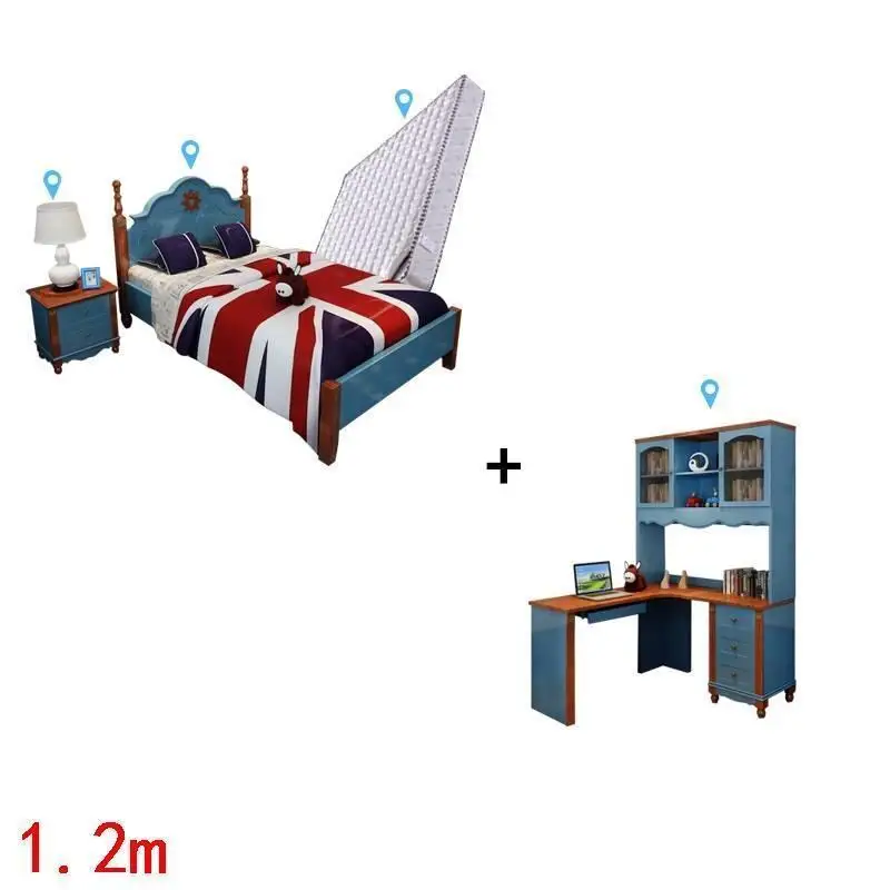 Letto Yatak Odasi Moblin Hochbett детское гнездо ранца мебель для спальни Cama Infantil Muebles De Dormitorio деревянная детская кровать