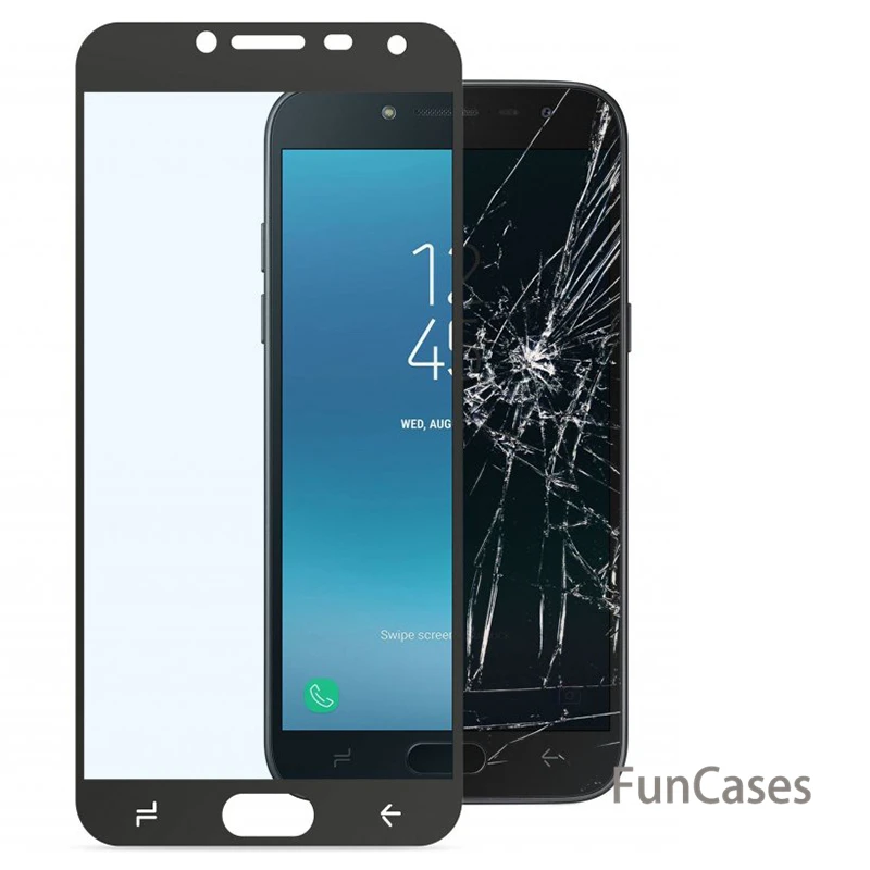 Защитный Стекло на samsung Galaxy J4 2018 чехол закаленное для J6 плюс J8 A6 A8 J 4 J400