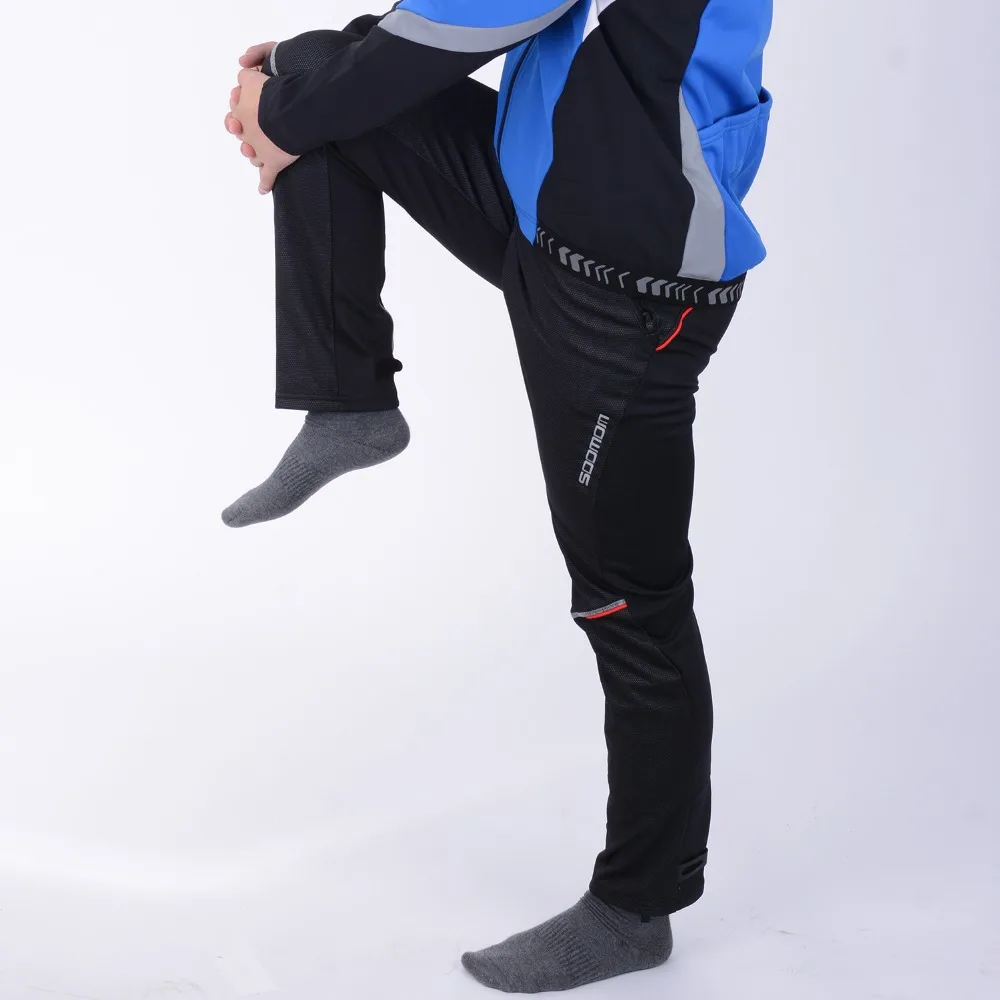 Мужские брюки для езды на велосипеде SOOMOM теплые зимние Теплые повседневные