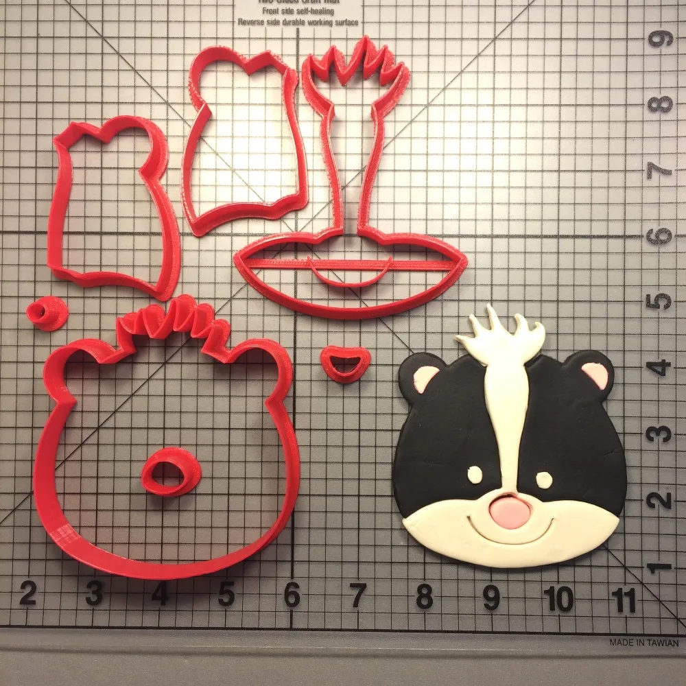 Милые животные Ёж хомяк резак печенья на заказ 3D печатные ножи для тортов