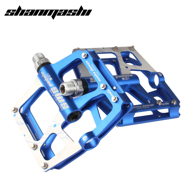 Супер широкие ультралегкие педали для горного велосипеда SMS велосипедные из