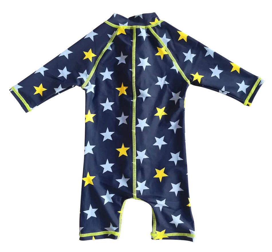 Bonverano (ТМ) Детский Слитный Солнцезащитный Пляжный Купальник с Рисунком Звезд Для