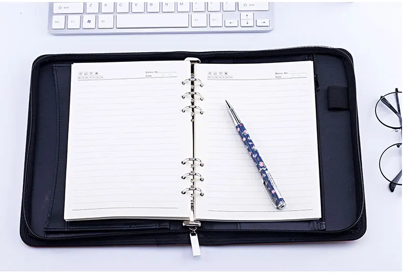 A5 планировщик на молнии binder путешественник тетрадь обложка тетради и журналы