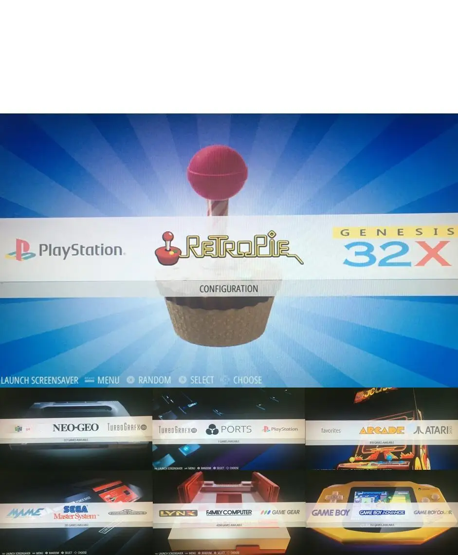 RetroPie Системы