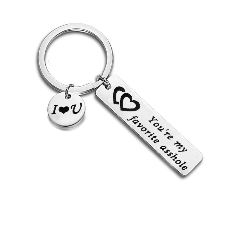 Брелок для ключей с надписью и гравировкой на заказ | Украшения аксессуары