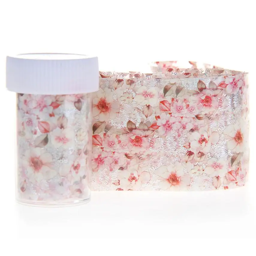 Новый модный дизайн ногтей Фольга наклейки переводные Советы Маникюр JQ140 легко