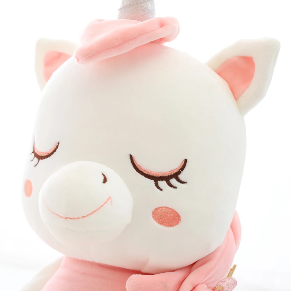 1 шт. новый продукт милые выражения Единорог Мягкие плюшевые игрушки детские