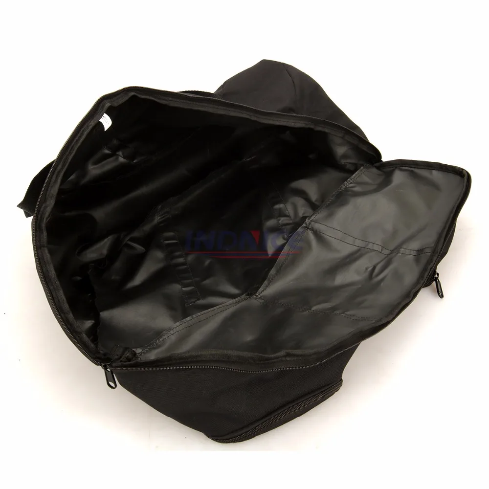 Черная подкладка под седло для harley Touring Road glide Street скользящий Electra road King Saddlebag Liner 1993