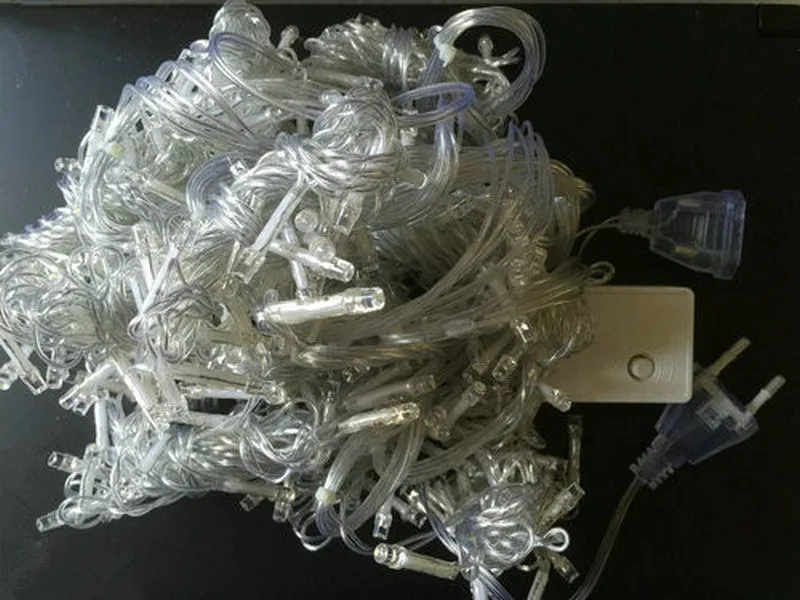 3 м x 3 м 300 LED подвесной Снежный Сказочный светильник-сосулька для занавесок на Рождество, свадьбу, сад, вечерние украшения на окно 220v-фиолетовый