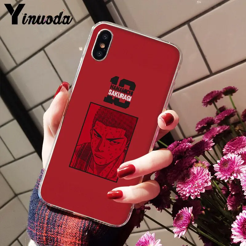 Yinuoda slam dunk Мягкий ТПУ силикон Новинка Fundas аксессуары для телефонов Чехол Apple iPhone 8 7