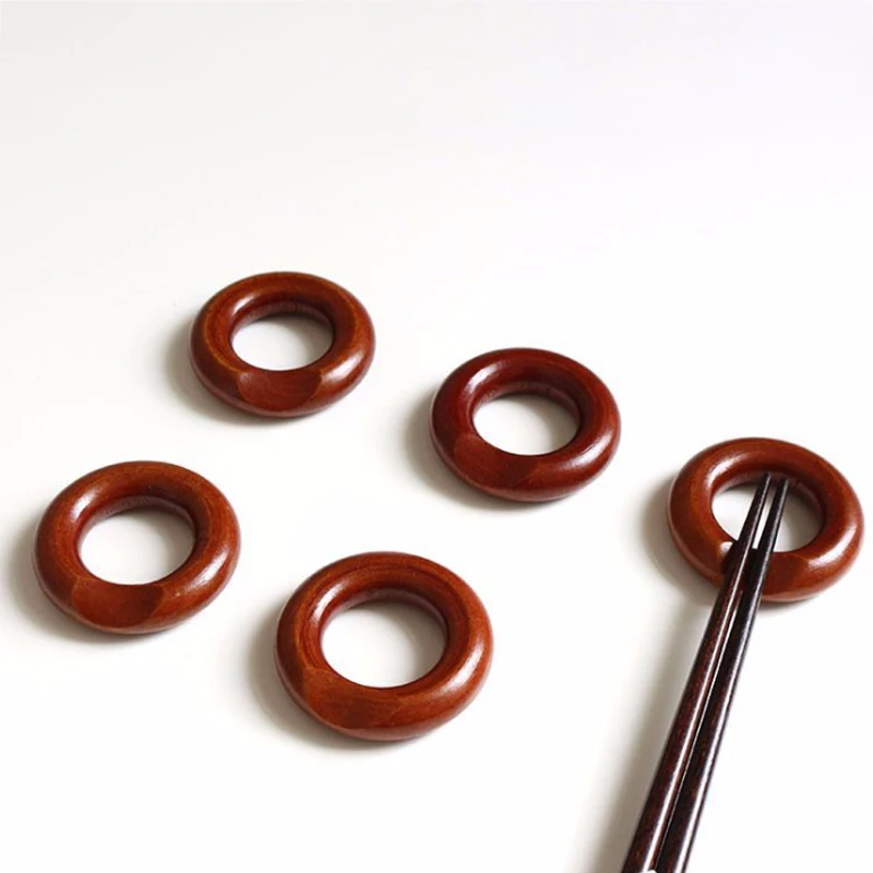 6 шт./лот деревянные палочки для еды стойка держатель подставка отдыха форма