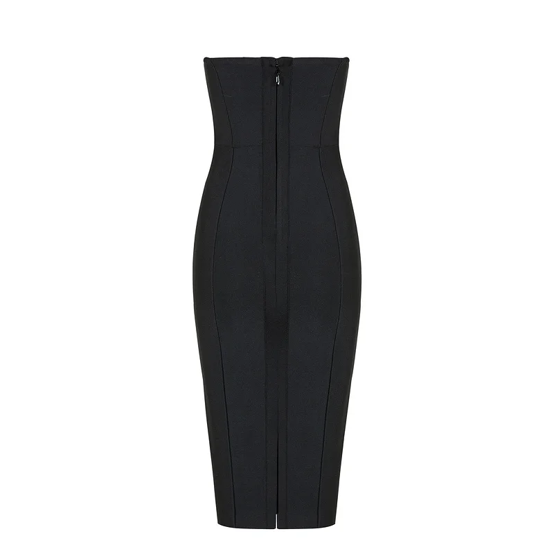 2017 новые черные без бретелек с открытыми плечами Bodycon пикантные женские Vestidos