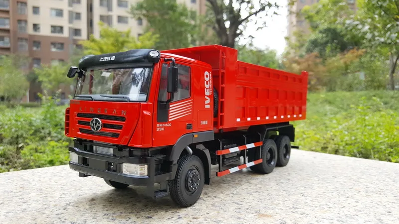 Коллекционная модель из сплава подарок масштаб 1:24 Hongyan Kinkan M500 грузовик