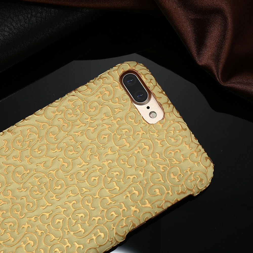 Роскошный чехол KISSCASE с узором дворца для iPhone 6 8 Plus чехлы 7 s ультра тонкий жесткий