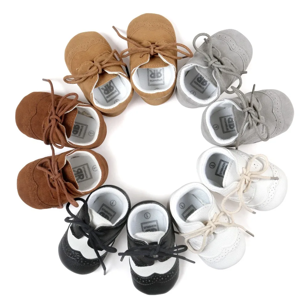 

Romirus PU leather Baby mocassins shoes girls boys First Walkers hot moccs Soft Bottom Fashion Tassels Newborn Shoes Bebe CX92C