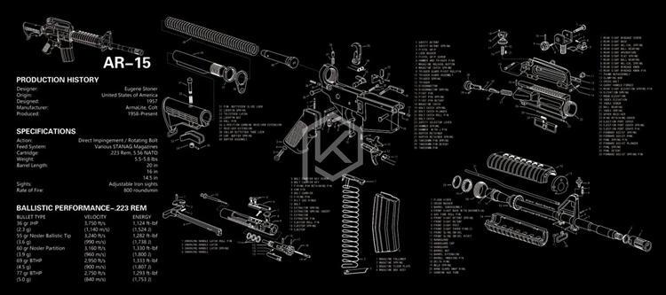 Mechincal клавиатура Коврик для мыши colt ar 15 полуавтоматическая винтовка 900 400 4 мм