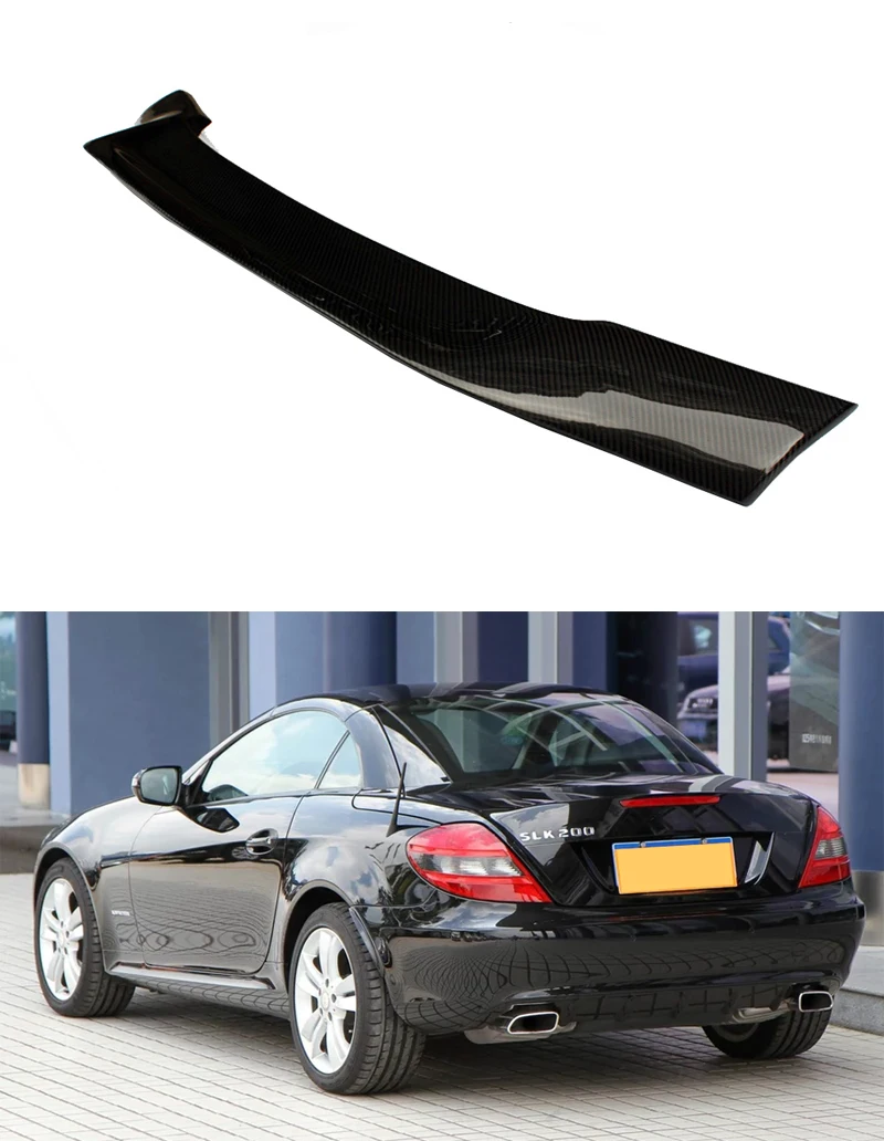 R171 спойлер из углеволокна задний багажник спойлер для Mercedes SLK класса R171 2004-2010 SLK200 SLK280 SLK300 SLK350