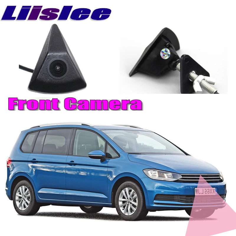 Для Volkswagen VW Touran 2010 ~ 2020 Автомобильная камера заднего вида с логотипом ночного