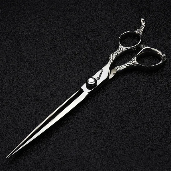 7cutting scissors Sharonds профессиональные Заказные ножницы для стрижки волос 7 дюймов Парикмахерские ножницы для резки филировочные парикмахерские makas Япония 440c серебро - Цвет: 7cutting scissors