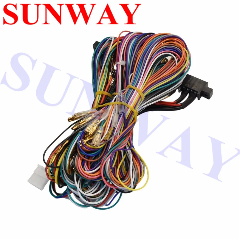 Жгут Jamma 28 pin с проводами 5 6 кнопок кабель для аркадных игр аксессуары шкафа