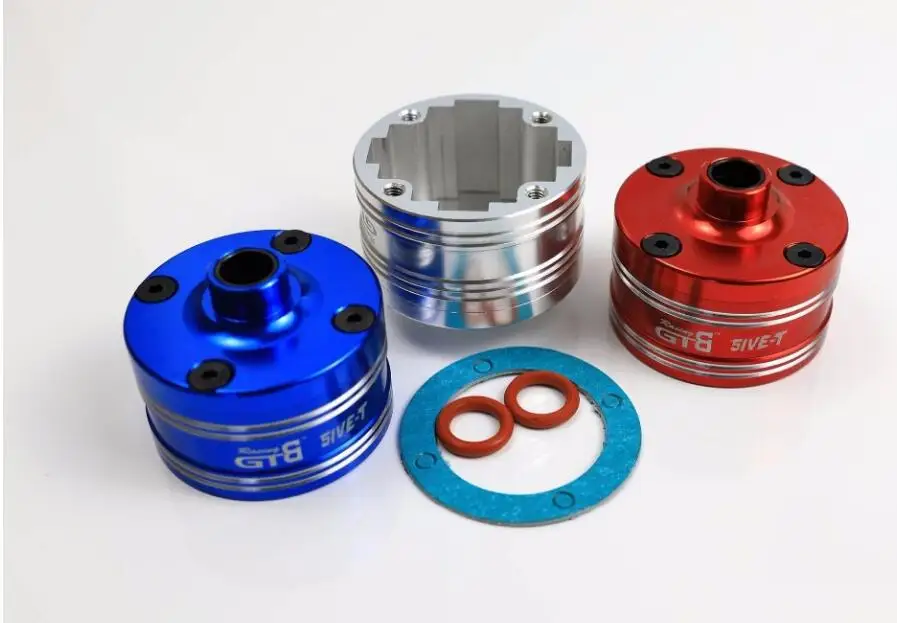 GTB racing CNC сплав усиленный Медный рукав центральный diff чехол (только чехол) LOSI 5IVE-T 1