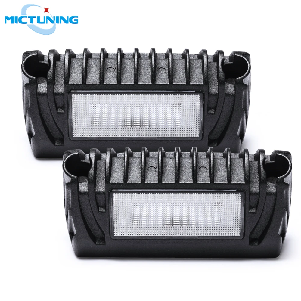 

MICTUNING 1pcs RV Exterior LED Porch Utility Light 12V 750Lumen Awning Lights Replacement Lighting Lamp for RVs Trailers Campers