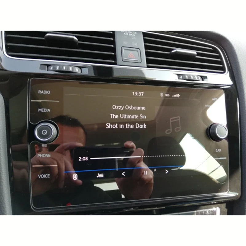 8 дюймовый автомобильный GPS навигатор закаленное стекло Защита экрана для Volkswagen T