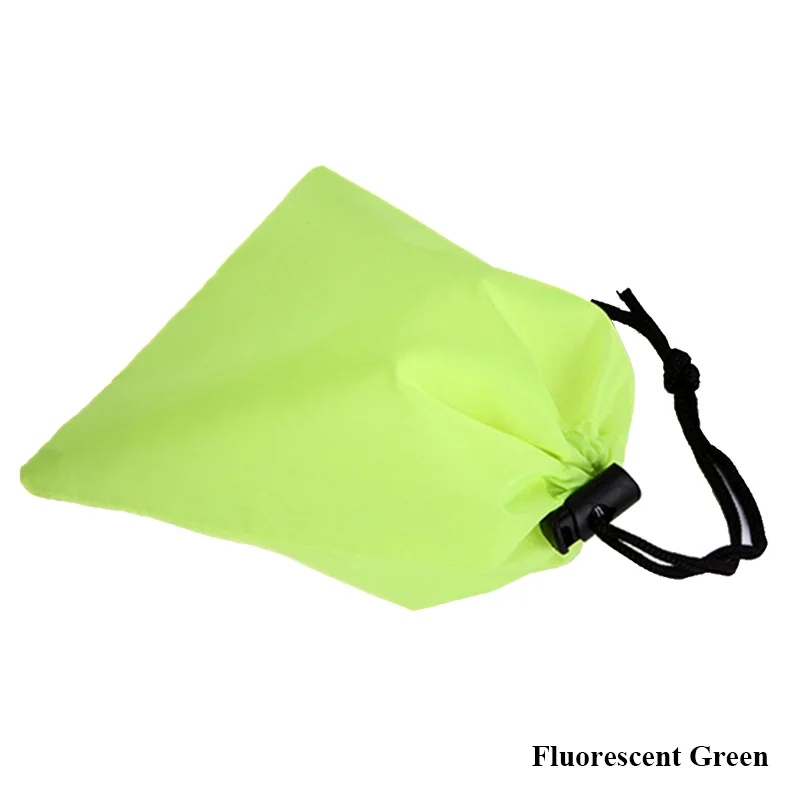 Fluorscent Green Тактическая сумка-Органайзер подходит для 20-80L рюкзак дождевик портативный Водонепроницаемый Анти-слеза защита от пыли анти-УФ Камуфляж 16 цветов - Цвет: Fluorscent Green