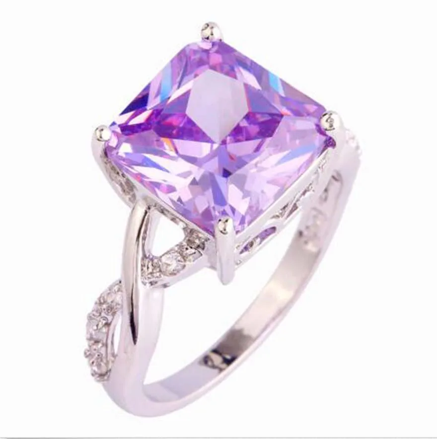 Волшебное кольцо с фиолетовыми кристаллами новое специальное турмалиновое