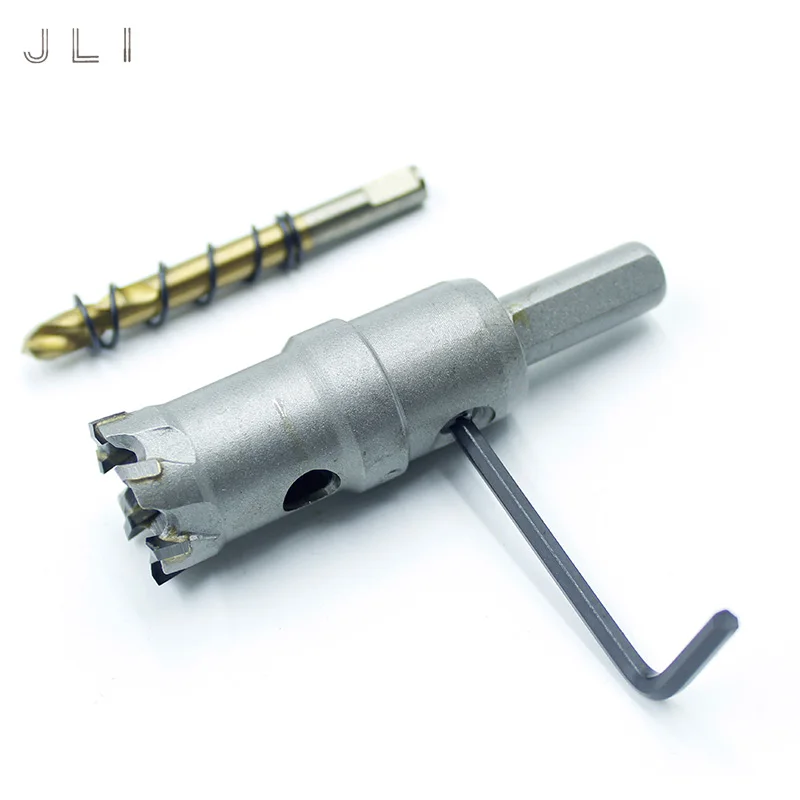 

1pcs 25mm Core Diamond Drill Bit Straight Shank Metal Hole Saw Drill Bit for Steel Metal Working Hard Alloy Cutter Multi Tool