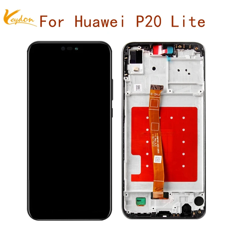 5 84 &quot2280x1080 IPS дисплей для HUAWEI P20 Lite сменный сенсорный ЖК экран с рамкой