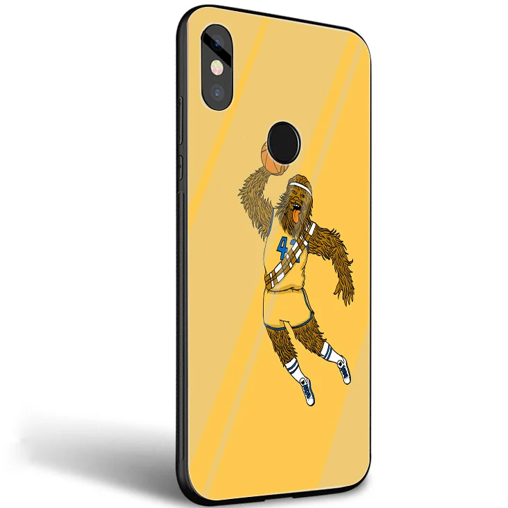 GerleeK стекло ТПУ Звездные войны Чубакка чехол для Xiaomi 8 Lite A1 9 pocophone F1 Redmi Note 5 6 7 Pro 6A 4X |