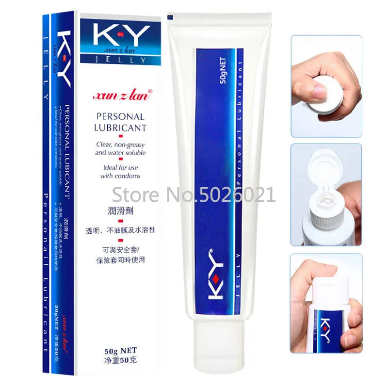 50 мл Ky Секс Смазка Шелковый сенсорный крем для мужчин lube жидкая тело