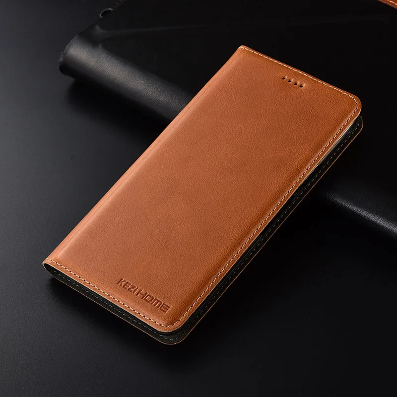 Чехол для zte лезвие A6 Lite KEZiHOME высшего качества флип-чехол из натуральной кожи с