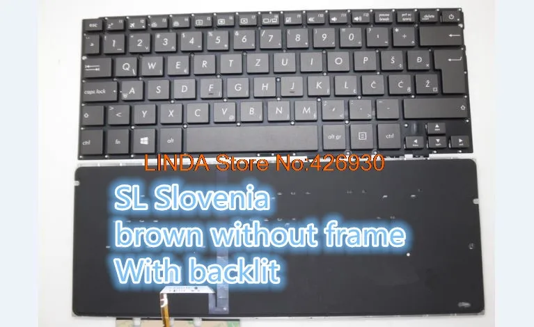 Клавиатура для ASUS U303 U303LA U303LN UX303 UX303LA UX303LN 0KNB0 3631UK00 SG 64020 98A 3631SL00 US/UK/NE/SL