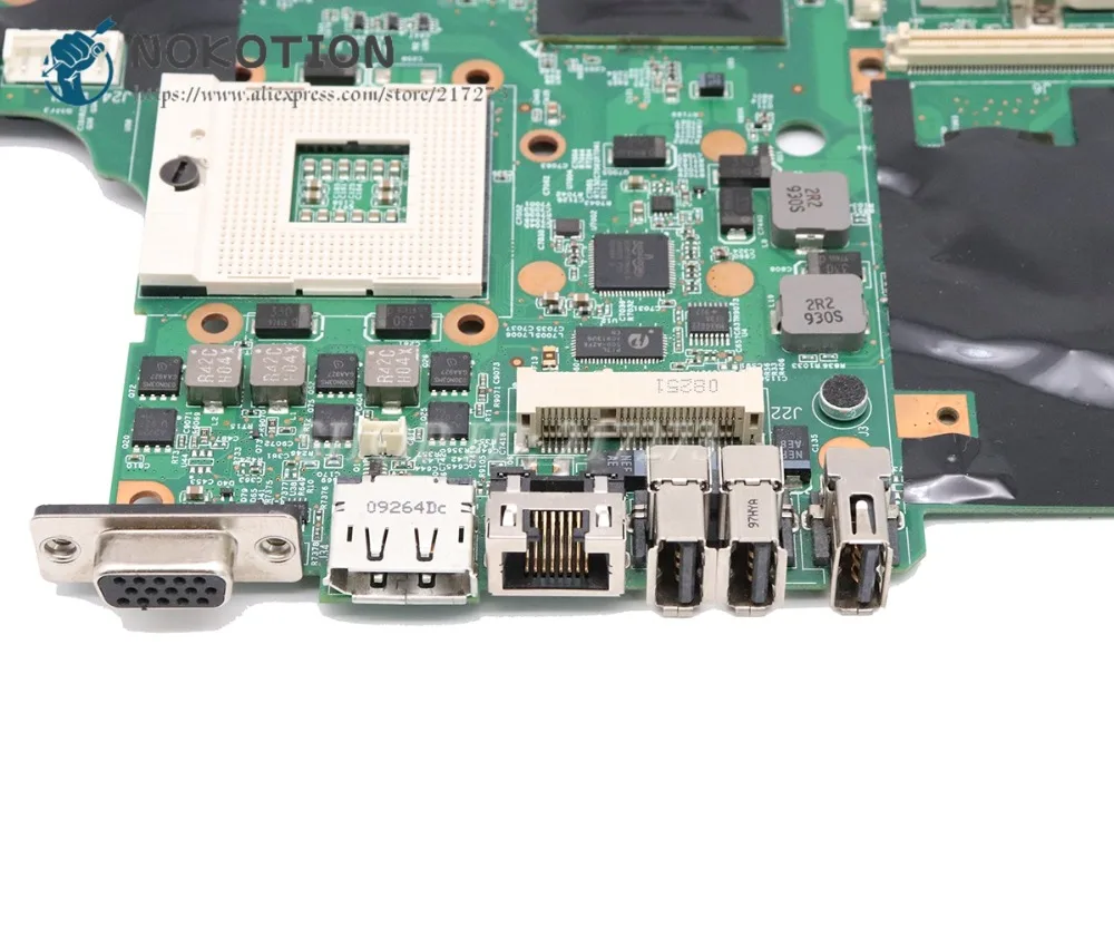 Материнская плата NOKOTION для ноутбука Lenovo thinkpad R500 42W7982 45N4476 15 дюймов материнская GM45