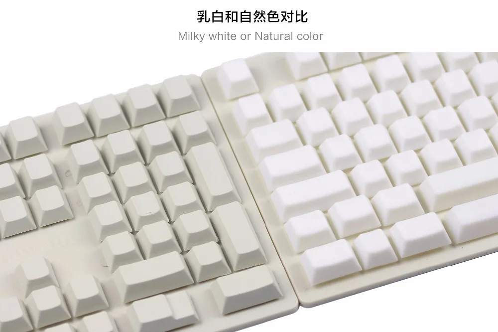 Enjoypbt брелки ISO ключи пустые pbt брелки 117 клавиши Вишневый профиль для cherry mx механическая клавиатура темно-черный cmyw