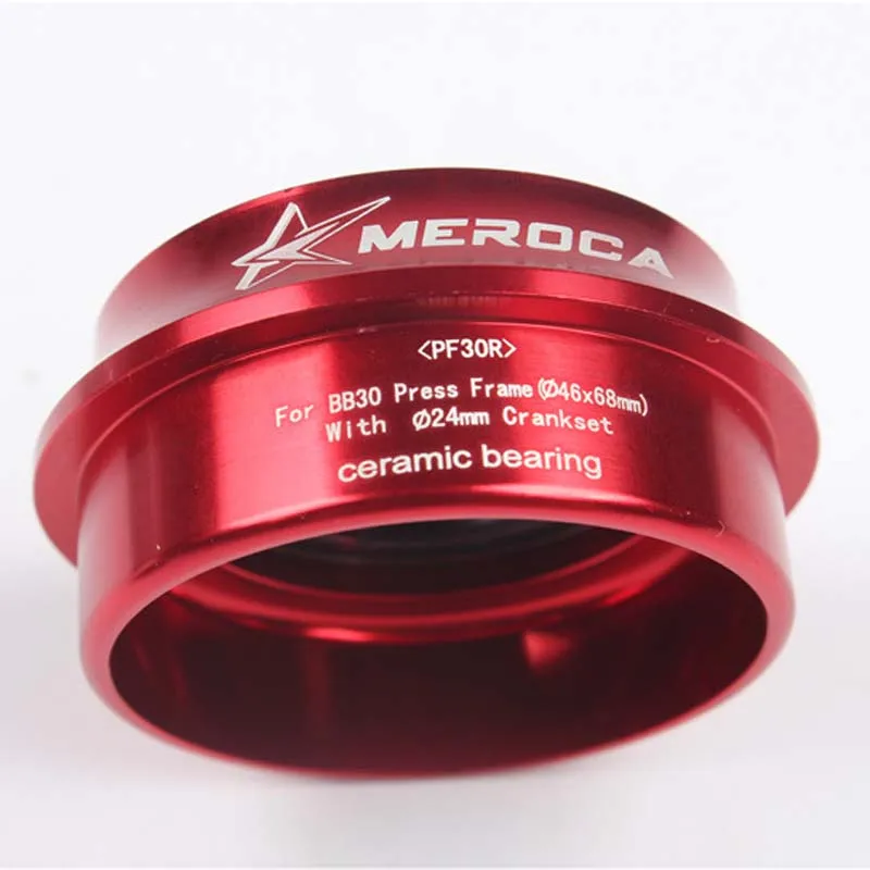 MEROCA Пресс Fit каретка 7075AL ЧПУ ось BB30/PF30 дорога горный велосипед xis GXP 24 мм/22 мм