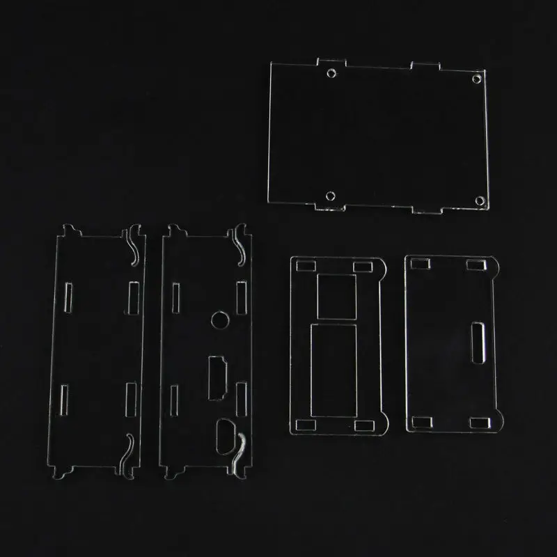 Акриловый чехол для Raspberry Pi 3 B +/3B/Pi 2 Модель 5 дюймов LCD|acryl case|caseacrylic jewelry display case |