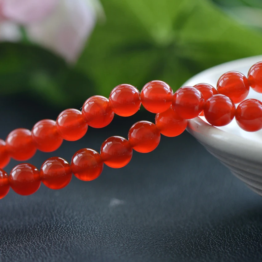 2 12 мм красный агат бусины из натурального камня для рукоделия carnelian круглые