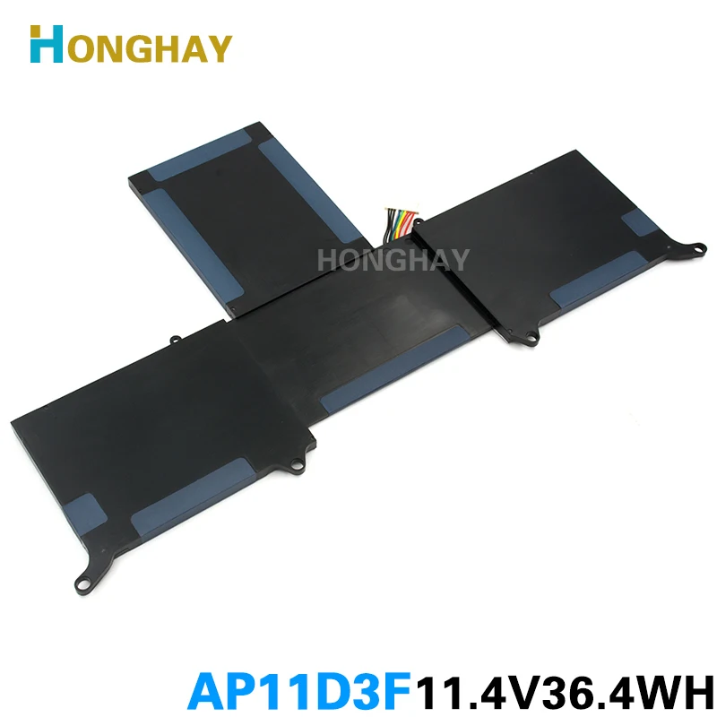 Новый аккумулятор HONGHAY AP11D3F для Acer Aspire S3 951 MS2346 AP11D4F 3ICP5/65/88 3ICP5/67/90 11 1 V 3280mAh|battery for acer