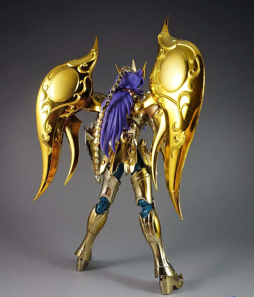 GT GreatToys Saint Seiya Cloth Myth EX Soul of God SOG Gold Scorpio Milo модели из металлической ткани