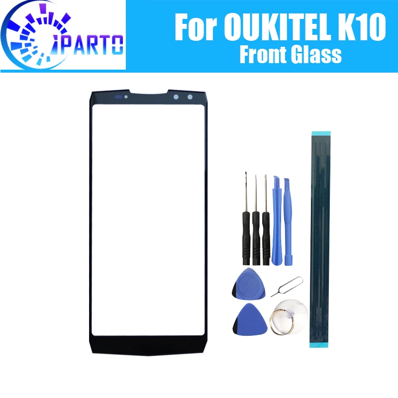 Переднее стекло OUKITEL K10 100% новый сенсорный экран внешнее для +