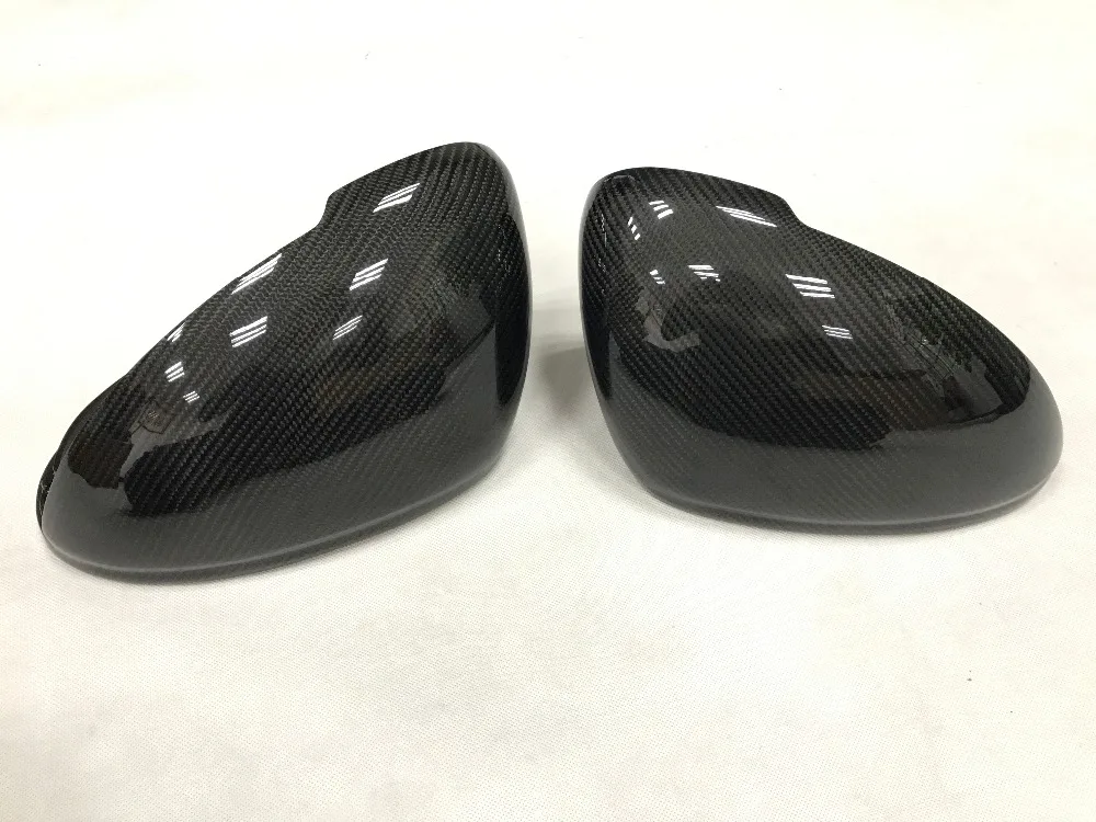 Fine quality New design Replacement Carbon Fiber Review Mirror Cover Caps perfect Fitment for Porsche Macan whole series | Автомобили и